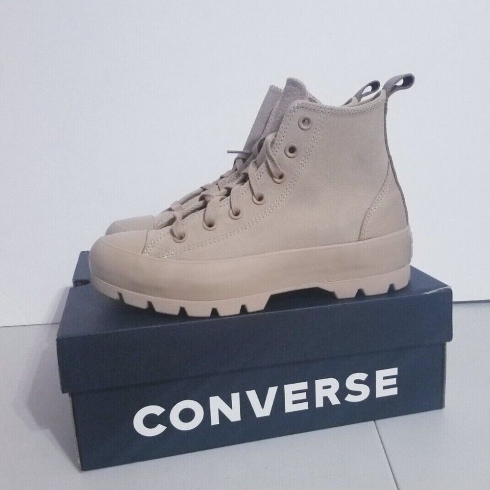 Converse Suede Lugged Chuck Taylor All Star Lift Shoes A04416C Women's Size